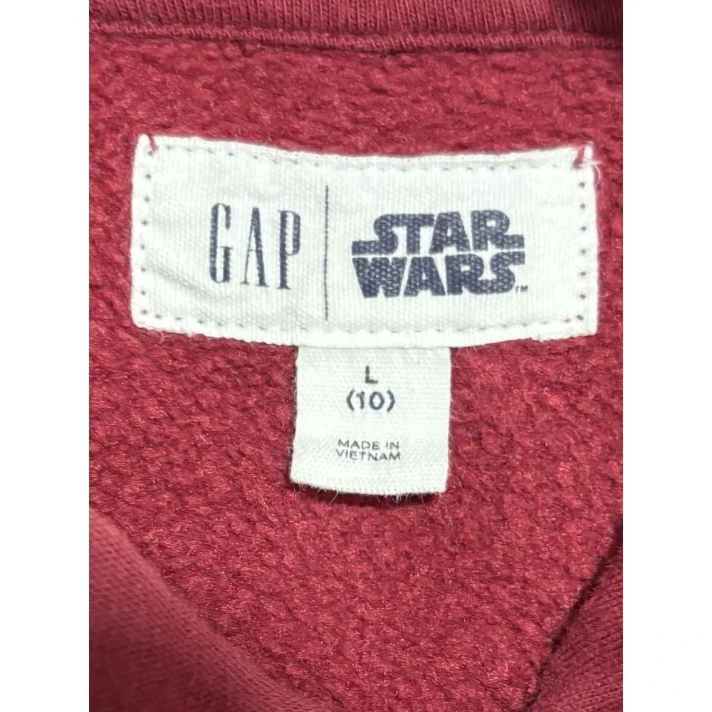 Gap Star Wars CHEWIE Full Front Pocket Hoodie Boys Size‎ 10